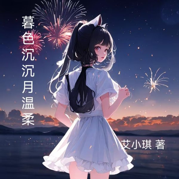 暮色沉沉月温柔